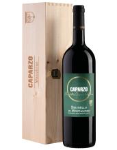 Caparzo MAGNUM Brunello di Montalcino 2018 (1,5L)+ houten kist