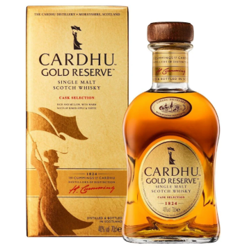 Cardhu Gold Reserve Single Malt Scotch Whisky 40% 70cl + etui