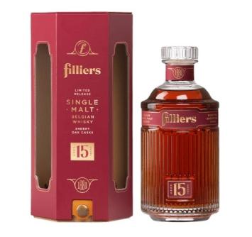 Filliers Single Malt 15Y Sherry Oak Cask LIMITED RELEASE 43% 70cl + etui