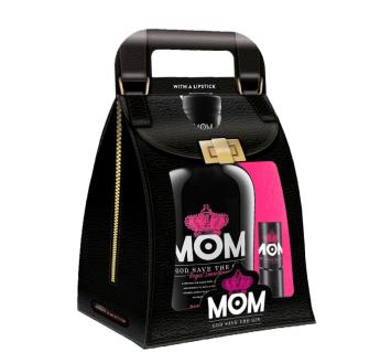 MOM Gin giftset handtas + lipstick 39,5% 70cl 